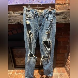 Ripped Mom Jeans from Garage